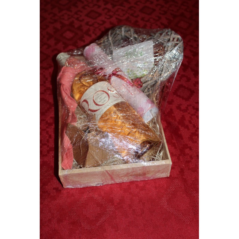Panier Romance Saint Valentin vin...